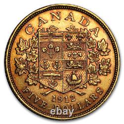 1912-1914 Canada Gold $5 XF or Better SKU#49867