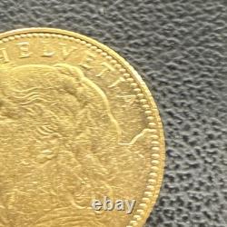 1915 B Switzerland Confederation Helvetia 10 Francs. 900 Fine Gold Coin KM# 36 1915 B Switzerland Confederation Helvetia 10 Francs. 900 Fine Gold Coin KM# 36