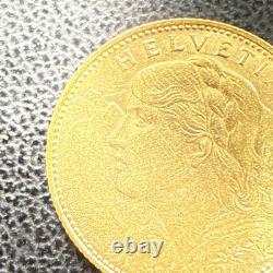 1915 B Switzerland Confederation Helvetia 10 Francs. 900 Fine Gold Coin KM# 36 1915 B Switzerland Confederation Helvetia 10 Francs. 900 Fine Gold Coin KM# 36