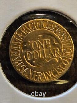 1915 S Panama-Pacific Gold Dollar Brilliant Uncirculated Low Mintage of 15,000