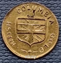 1918 British Columbia Gold Canada Canadian Gold Token XF AU Details #82164