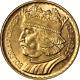 1925 Poland 10 Zlotych Gold Coin 0.0933oz Agw 0.900 Fine