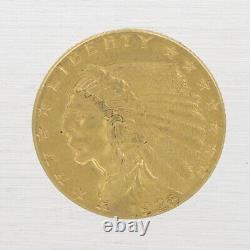 1926 $2.50 Indian Head Quarter Eagle Fine Early Gold Coin US Coin