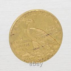 1926 $2.50 Indian Head Quarter Eagle Fine Early Gold Coin US Coin