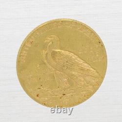 1928 $2.50 Indian Head Quarter Eagle Fine Early Gold Coin US Coin