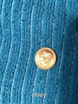 1945 (2 1/2) PESOS. 900 Fine DOS Y MEDIA MEXICAN GOLD COIN. EXACT COIN IN PHOTO