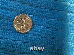 1945 (2 1/2) PESOS. 900 Fine DOS Y MEDIA MEXICAN GOLD COIN. EXACT COIN IN PHOTO