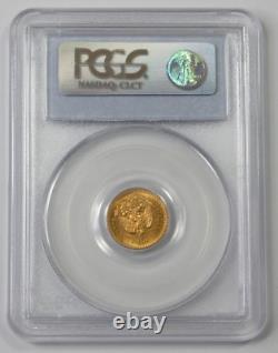 1945 Mexico 2 1/2 Peso Certified PCGS MS 64.900 Fine Gold