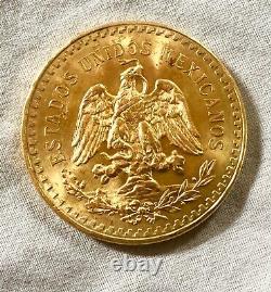 1947 Mexican Libertad 50 Pesos. 900 Fine Gold Coin 37.5 grams Beautiful Cond