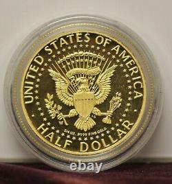 1964-2014 (50th Anniversary) KENNEDY Half Dollar 3/4 oz. 9999 Fine Gold Coin