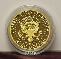 1964-2014 (50th Anniversary) KENNEDY Half Dollar 3/4 oz. 9999 Fine Gold Coin