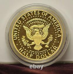 1964-2014 (50th Anniversary) KENNEDY Half Dollar 3/4 oz. 9999 Fine Gold Coin