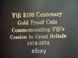 1974 Fiji 1/2 oz fine Gold Rare Coin + Trial Strike near MELT VALUE 1974 Fiji 1/2 oz fine Gold Rare Coin + Trial Strike near MELT VALUE