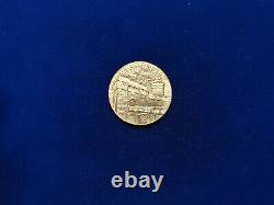 1975 10 Gram. 900 Fine GOLD Nurnberg German GERMANY Medal Coin Medallion RARE