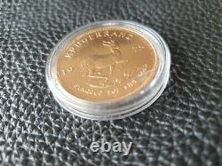 1975 1oz Fine Gold Krugerrand in capsule