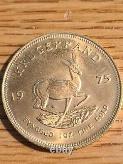 1975 Gold Krugerrand 1oz Fine Gold South African