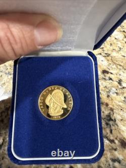1975 One Hundred Balboa Gold Coin Of The Republic Of Panama 8.16 Grams Fine Gold 1975 One Hundred Balboa Gold Coin Of The Republic Of Panama 8.16 Grams Fine Gold