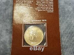 1976 Canadian Montreal Olympics $100 Gold Coin (1/4 oz net fine gold)