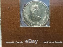 1976 Canadian Montreal Olympics $100 Gold Coin (1/4 oz net fine gold)