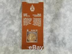 1976 Canadian Montreal Olympics $100 Gold Coin (1/4 oz net fine gold)