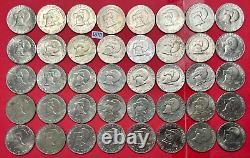 1976 IKE Eisenhower Bicentennial Dollars Lot of 40 Coins VG to AU #E510