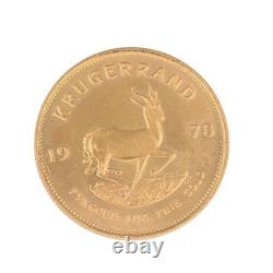 1978 South African Gold Krugerrand 1 oz. Fine Gold Coin Bullion