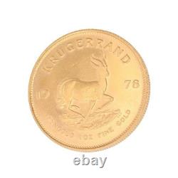 1978 South African Gold Krugerrand 1 oz. Fine Gold Coin Bullion