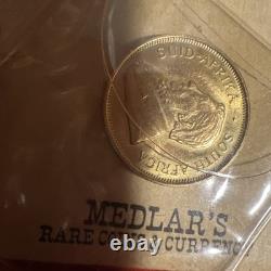 1980 1/4 oz Krugerrand Fine Gold Coin Suid-Afrika South Africa