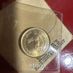 1980 1/4 oz Krugerrand Fine Gold Coin Suid-Afrika South Africa