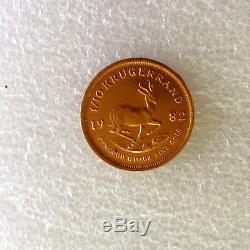 1980/81/85 2012 Krugerrand 1/10 oz. 999 fine Gold Coin
