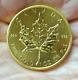 1980 Canada Maple Leaf. 999 1 T. Ounce Pure Fine Gold Coin $50 Dollars Bu