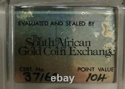 1980 Krugerrand 1 oz fine Gold South African Gold Coin Exchange point value 104