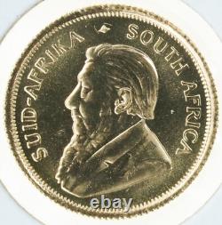 1980 South Africa 1/10 oz Gold Krugerrand Tenth Ounce Fine Gold 1st Year 1980 South Africa 1/10 oz Gold Krugerrand Tenth Ounce Fine Gold 1st Year