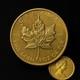 1982 Canadian Gold Maple Leaf $50 Coin 1 Oz. 999 Fine Gold