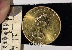 1982 Canadian Gold Maple Leaf $50 Coin 1 oz. 999 Fine Gold