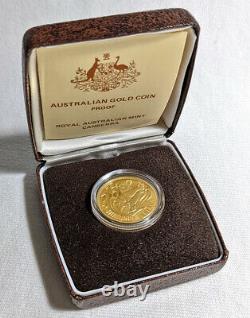 1983 Australia $200 Gold Coin Proof Koala 0.916 Fine 10 Grams OGP COA