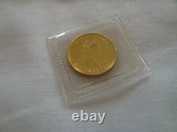 1985 1/10 oz Canada Gold Maple Leaf $5 Coin. 9999 Fine BU MINT PLASTIC #85ML30