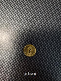 1986 1/10 Oz. 5$ Canadian Maple Leaf. 9999 Fine Gold Coin 1986 1/10 Oz. 5$ Canadian Maple Leaf. 9999 Fine Gold Coin