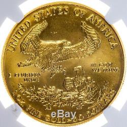1986 $50 American Gold Eagle 1 Oz Fine Gold NGC MS69 MCMLXXXVI
