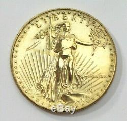 1986 $50 Gold Eagle 1 OZ Fine Gold US Coin NO RESERVE