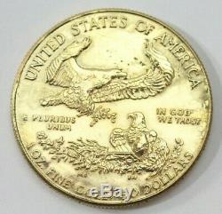 1986 $50 Gold Eagle 1 OZ Fine Gold US Coin NO RESERVE