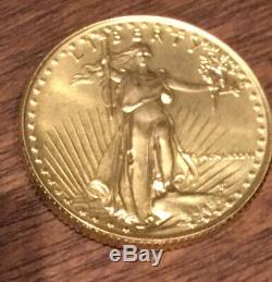 1986 American Eagle $10 1/4 Oz. Fine Gold Bullion Coin Uncirculated