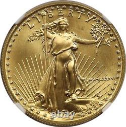 1986 Gold Eagle $25 Half-Ounce NGC MS 69 1/2 oz Fine Gold