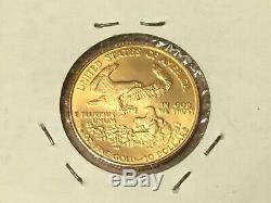 1986 MCMLXXXVI $10 Gold American Eagle 1/4 Oz Fine Gold Coin