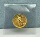 1986 Us. $5 American Gold Eagle Coin-bu, 1/10 Oz. Fine Gold First Year Of Issue