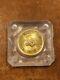 1987 Australia Nugget 1/10 Oz Fine Gold Coin Original Square Capsule Rare