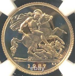 1987 UK 1/2 Sov St George and the Dragon Fine Gold Coin NGC Ultra Cameo PF70 NEW