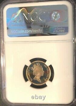 1987 UK 1/2 Sov St George and the Dragon Fine Gold Coin NGC Ultra Cameo PF70 NEW