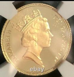 1987 UK 1/2 Sov St George and the Dragon Fine Gold Coin NGC Ultra Cameo PF70 NEW