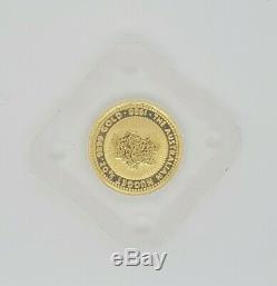 1988 Australian Nugget Coin 1/10 oz Fine Gold $15 Australian in Case PreOwned